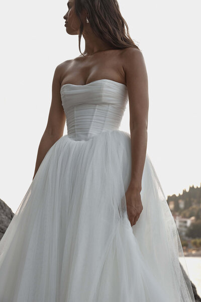 KYHA BRIDE 'Malibu' gown stocked at Sunday's Bride, London UK