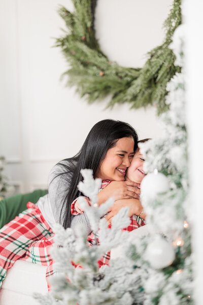 Family photography session at Centennial Park