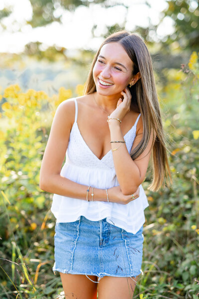 Reston Town Center Senior Session | Megan Hollada Photography | Northern Virginia Senior Photographer