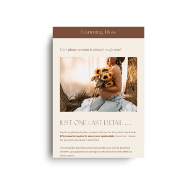Sale email template Flodesk