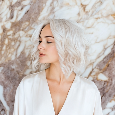blonde krullen extensions