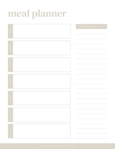 Meal Plan 2