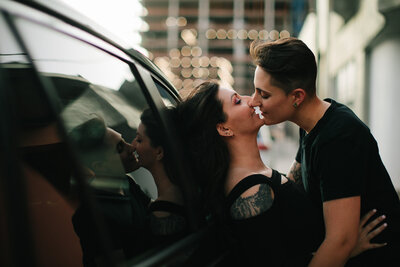 Lesbian Engagement Session Hudson Valley New York