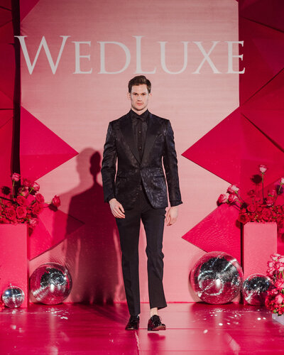 Harry Rosen at WedLuxe Show 2023 Runway pics by @Purpletreephotography 10