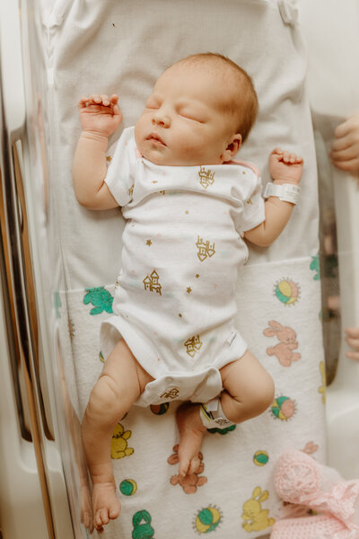 Fresh48 newborn session at St. Elizabeth hospital in Lincoln, Nebraska