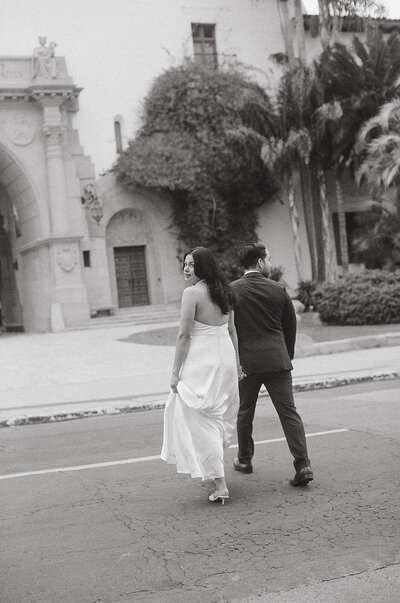 santa barbara courthouse wedding photographer