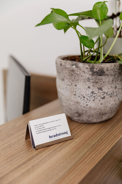 Business-cards-on-display-in-reception-area