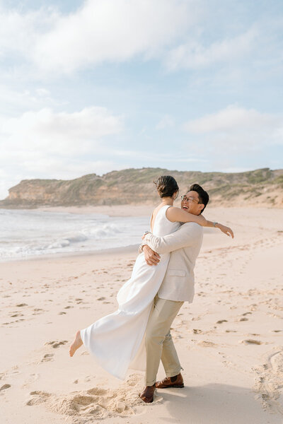 Destination Pre-Wedding Session on the Mornington Peninsula