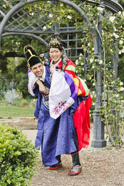 korean-american wedding at descanos in socal