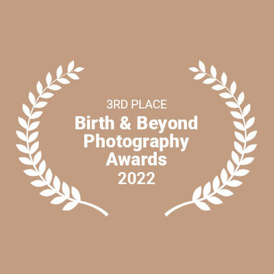 3rd place birth and beyond photography awards 2022