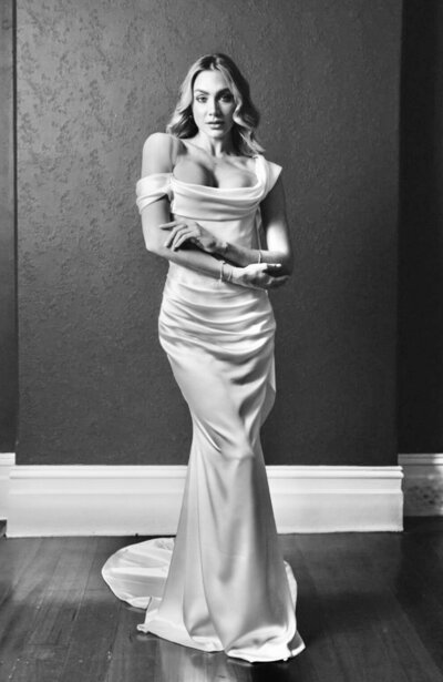 The Corston Couture 'Hollywood' gown stocked at Sunday's Bride, London UK