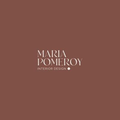 Maria Pomeroy Interiors brand design and website design