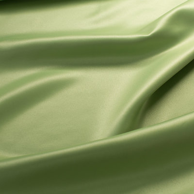 Apple green matte satin