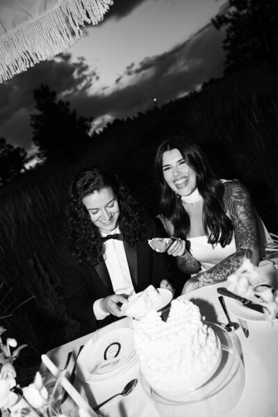 Colorado micro wedding packages with photography, vintage car wedding photos