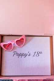 custom guest book for weddings or corporate events