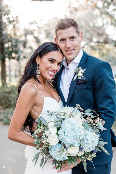 Amanda + Kevin -  Elopement in Forsyth Park, Savannah - The Savannah Elopement Package, Flowers by Ivory and Beau