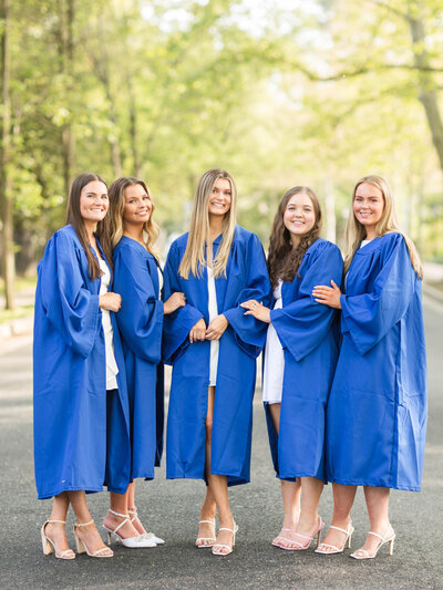 sorority sisters senior session at virginia tech