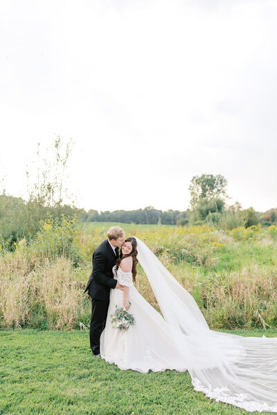 Breezeway Barn and Garden Wedding Portraits Kelsee Risler Photography