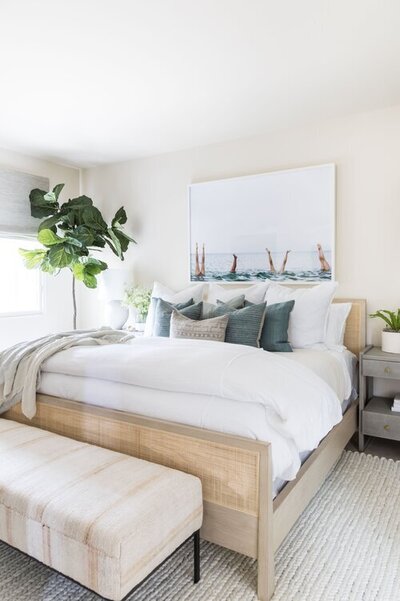 boho master bedroom