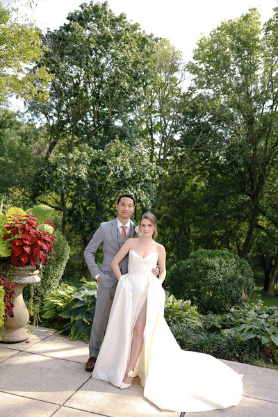 Couples Portraits Luxury Wedding at White Barn at Lucas Farm