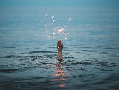 person having hope