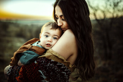 motherhood photo session