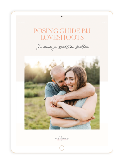 Posing guide bij loveshoots e-book - mhilarius