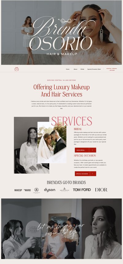Customer Example using Hailey Template Overlay Image