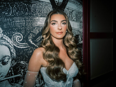 Get red carpet-ready with a glamorous bridal hairstyle crafted by our Philadelphia stylist