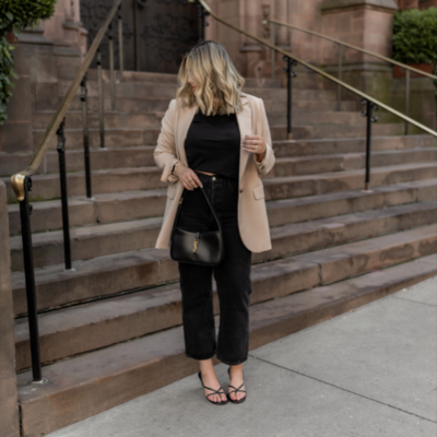 Abercrombie Faux Leather Pants Review & Style Guide - Danielle Gervino