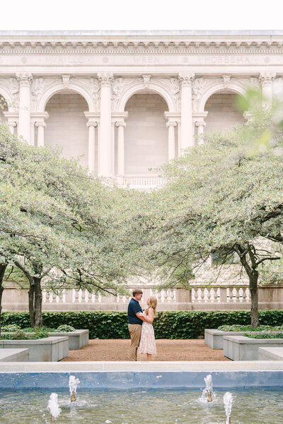 Art Institute South Garden Surprise Proposal by Ashlee Cole Photography