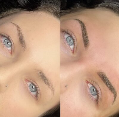 powder brows permanent makeup