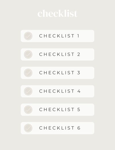 Checklist 1