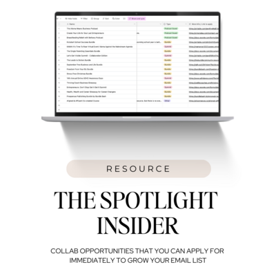 The Spotlight Insider - The Spotlight Club