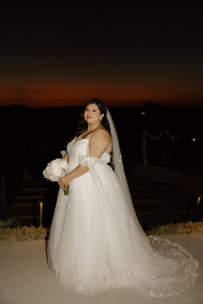 stunning-bride-sunset-meg-pearson-photography-midwest