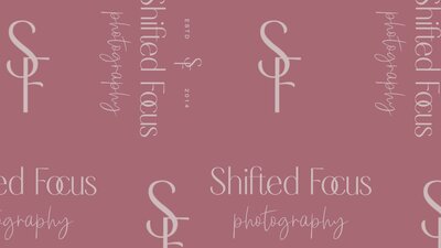 Logos and brand marks for Shifted Focus Photography
