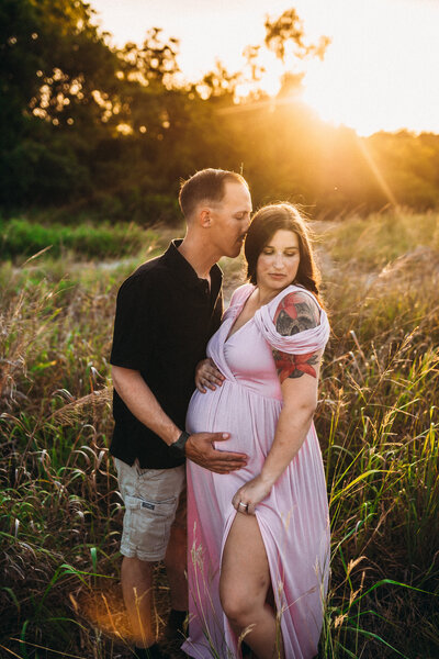 Couples embracing the pregnancy journey