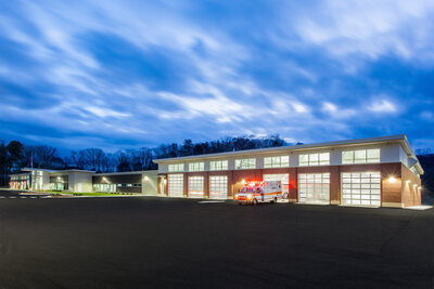 Henderson County Emergency Services Headquarters buildings, built by Cooper Construction