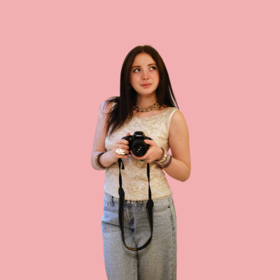 photographer holding camera