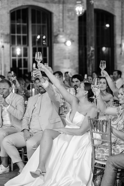 bride and groom portraits at the Cliffs at Glassy Chapel