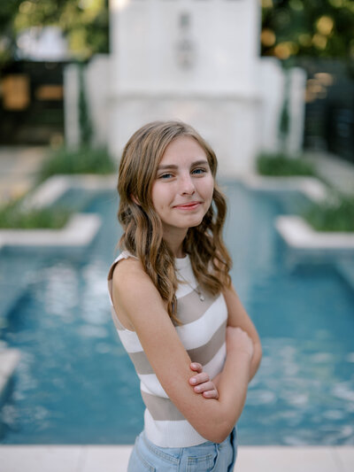 Family photography session at The Roost Boutique Hotel in Ocean Springs, Mississippi.