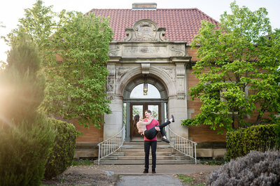 phipps conservatory engagement pictures at botanic hall