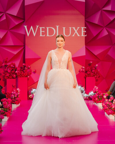 R Mayer Atelier at WedLuxe Show 2023 Runway pics by @Purpletreephotography 39