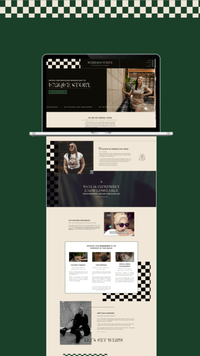 Copywriter website