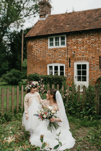 Worcestershire Wedding Photographer with bridal party at Kent wedding