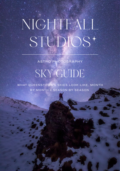 Nightfall Studios monthly sky guide 