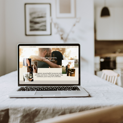 Branding and website design for photographers and creatives