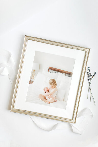 matted prints atlanta maternity newborn family photographer