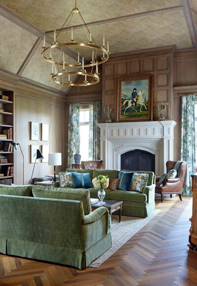 King Estate, a residential interior design masterpiece in King Township, Toronto, Canada. Vanessa Ferro Design.