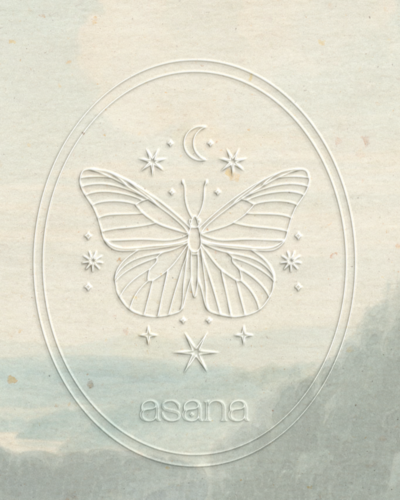 aesthetic logo for a yoga studio